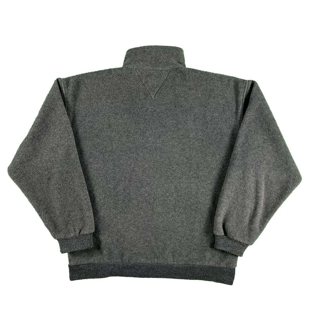 90s Lands' End Deep Pile Fleece Jacket- M