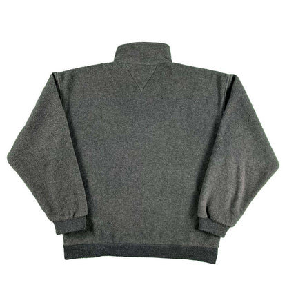 90s Lands' End Deep Pile Fleece Jacket- M