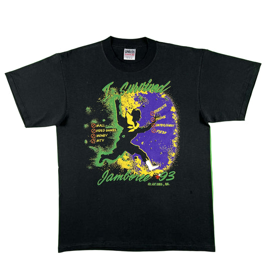 90s I Survived the Boy Scouts Jamboree Tee- XL