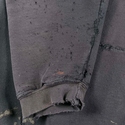 Perfectly Worn Black Piledrivers Hoodie- XXL