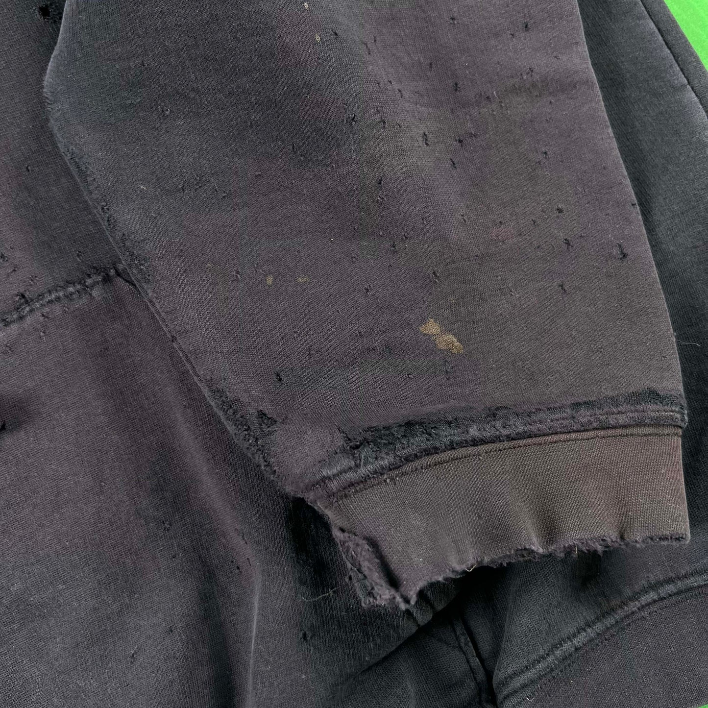 Perfectly Worn Black Piledrivers Hoodie- XXL