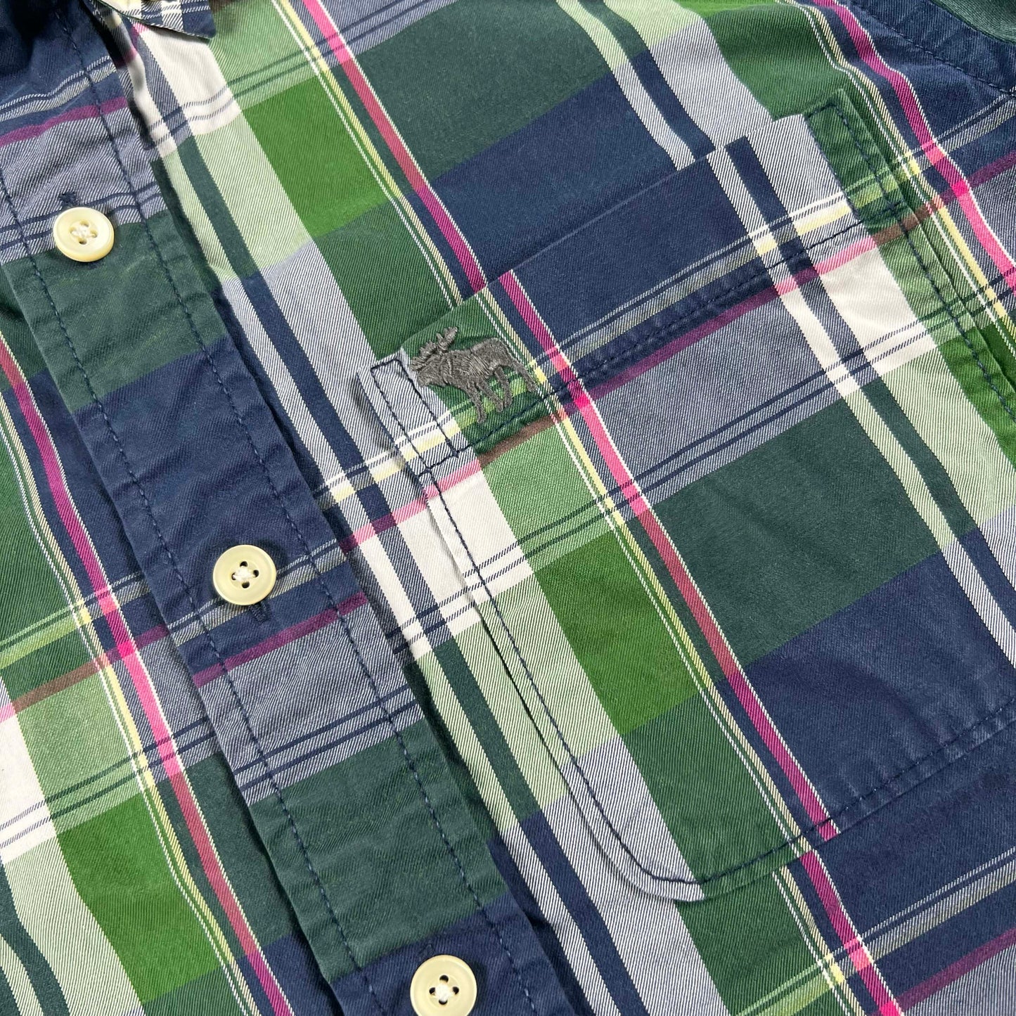 Vintage Abercrombie & Fitch 100% Cotton Button Up Shirts- SELECT SHIRT