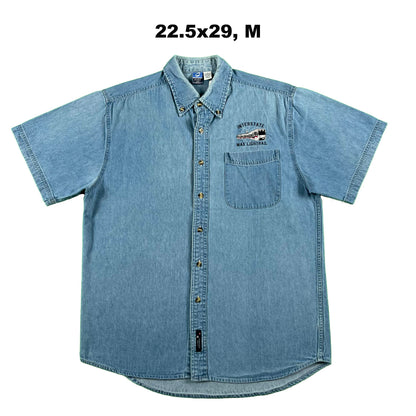 Vintage Denim Button Up Shirts- SELECT SHIRT