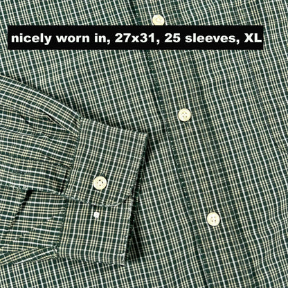 Vintage Eddie Bauer 100% Cotton Button Up Shirts- SELECT SHIRT