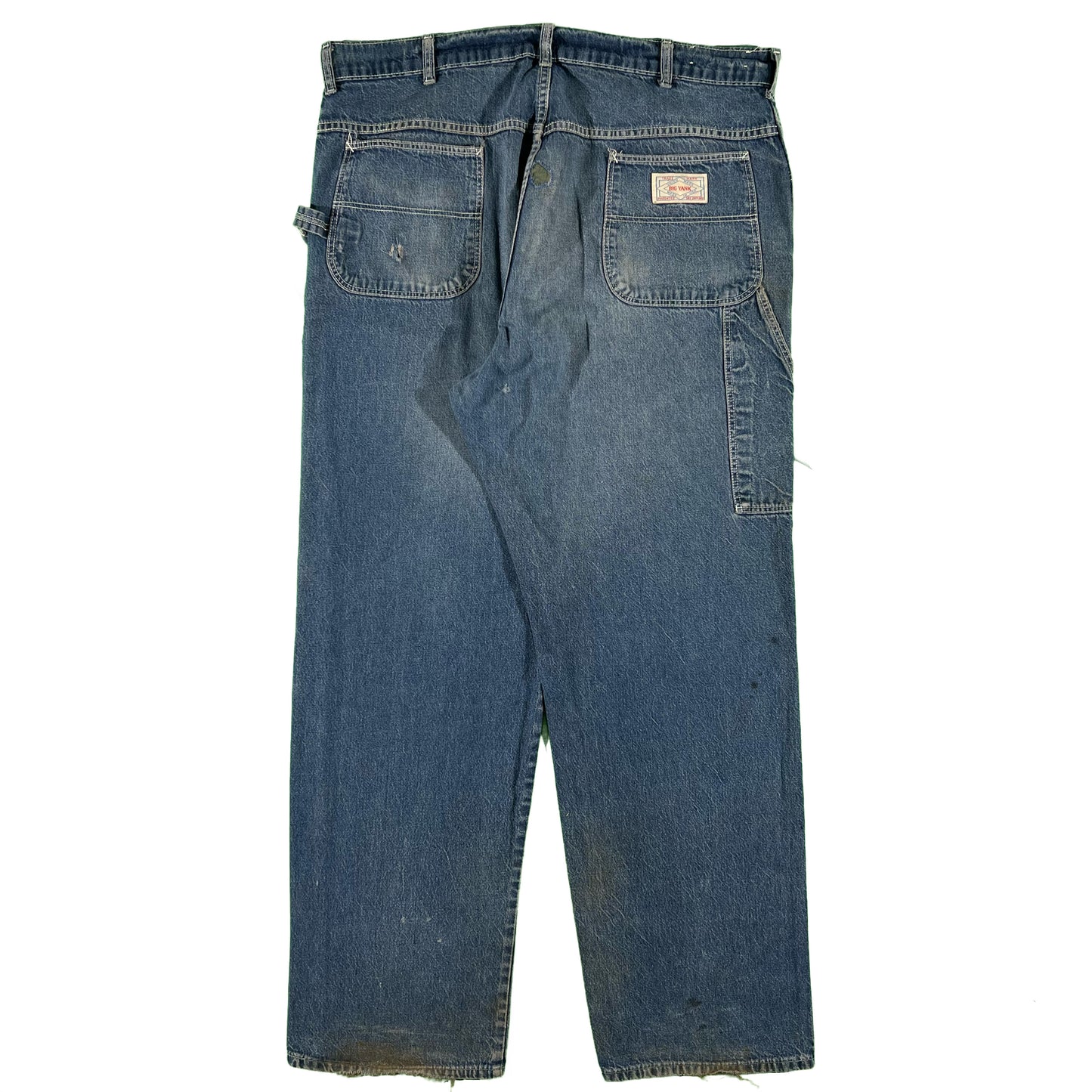 70s Repaired Big Yank Carpenter Denim- 39x31.5