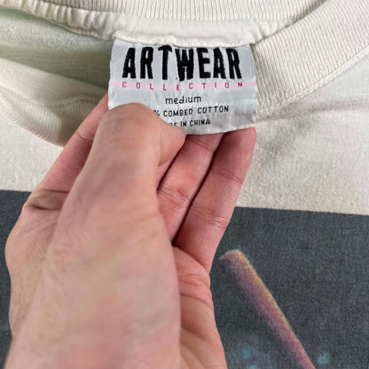 90s Lou Gehrig Art Tee- M