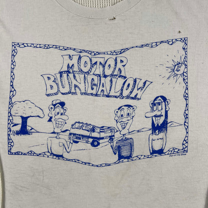 90s Thrashed Motor Bungalow Tee & Thermal- XL