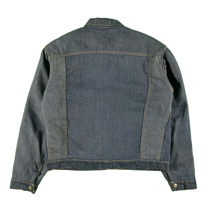 60s Ranchcraft Quilt Lined Selvedge Denim Trucker Jacket- S