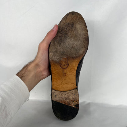 90s Nordstrom Made in Italy Leather Tassel Loafers- M's 10, W's 11.5