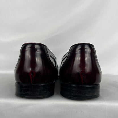 90s Nordstrom Made in Italy Leather Tassel Loafers- M's 10, W's 11.5