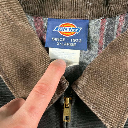 90s Black Dickies Blanket Lined Work Jacket- XL