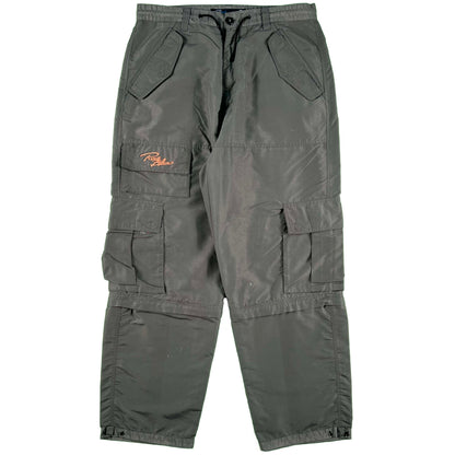 90s Raw Blues M-51 Style Nylon 2 in 1 Cargo Pants- 34x30