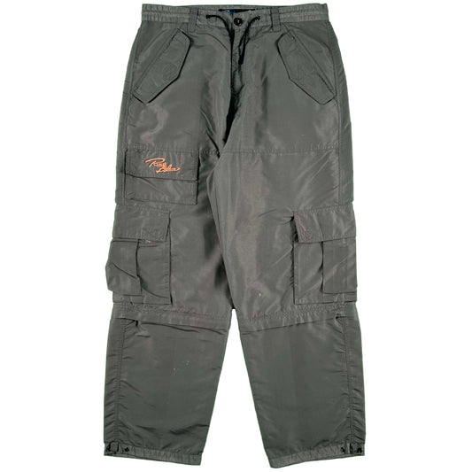 90s Raw Blues M-51 Style Nylon 2 in 1 Cargo Pants- 34x30