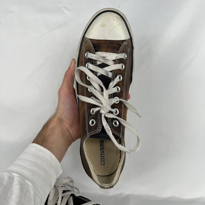 Sun Faded Black Converse- M's 11.5, W's 13