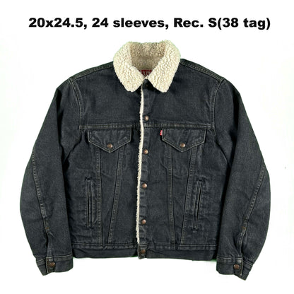 70s/80s Levi's Sherpa Lined Denim Trucker Jacket- SELECT JACKET