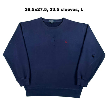 Vintage Polo by Ralph Lauren Blank Sweatshirts- SELECT SWEAT