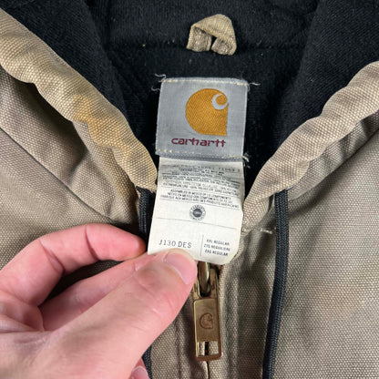00s Carhartt Beat Up Hooded Work Jacket- XXL