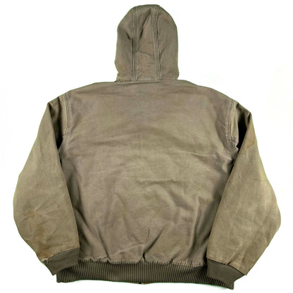 00s Carhartt Beat Up Hooded Work Jacket- XXL