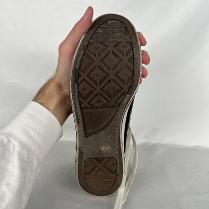 Sun Faded Black High Top Converse- M's 6, W's 7.5