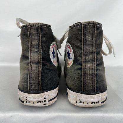 Sun Faded Black High Top Converse- M's 6, W's 7.5