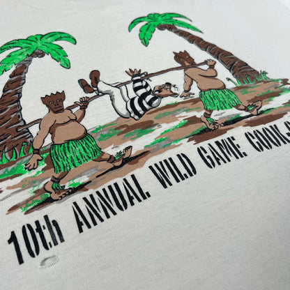 90s Referee Piggy Wild Game Cook-Off Tee- XL