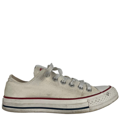 White Converse- M's 5, W's 6.5