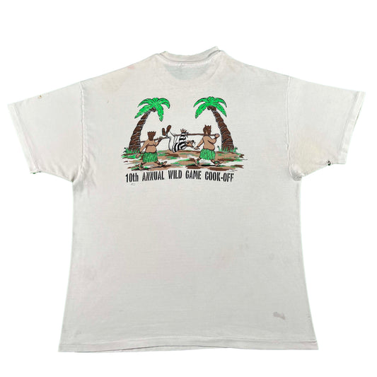 90s Referee Piggy Wild Game Cook-Off Tee- XL