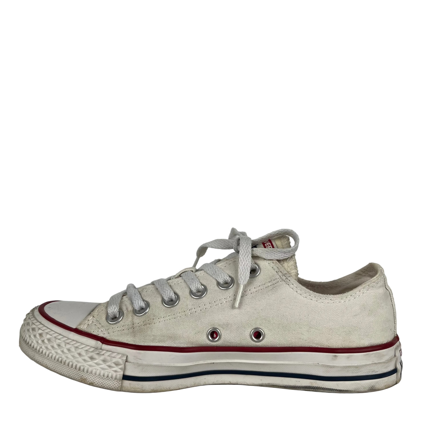 White Converse- M's 5, W's 6.5