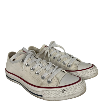 White Converse- M's 5, W's 6.5