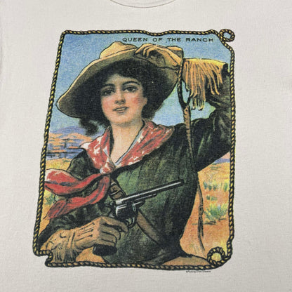 90s Queen of the Ranch Tee- XL