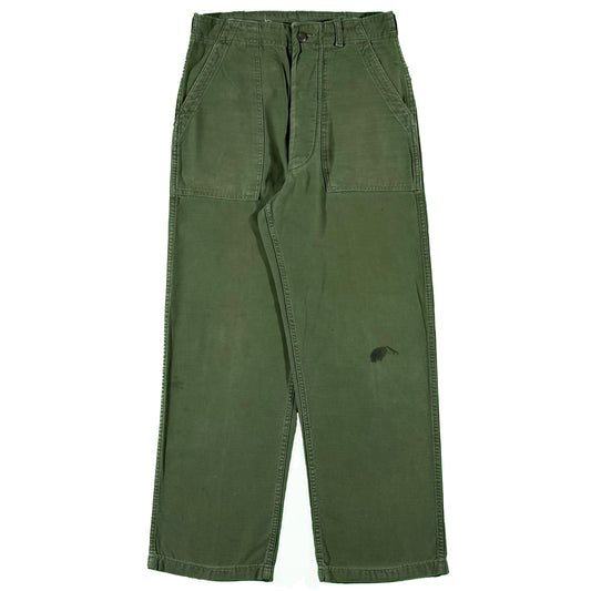 70s OG-107 Army Trousers- 28x28