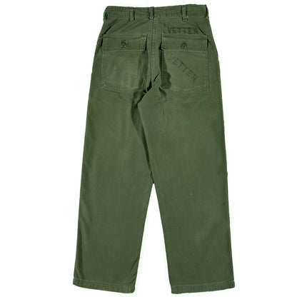 70s OG-107 Army Trousers- 28x28