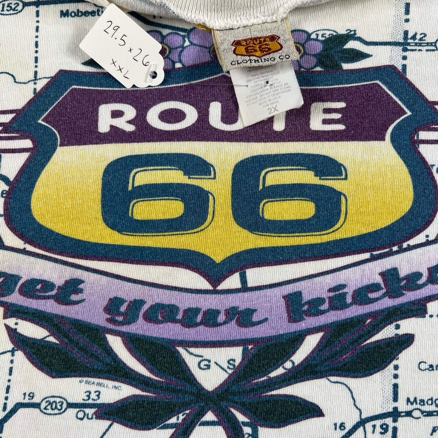 Vintage Route 66 Graphic Tees- SELECT SHIRT