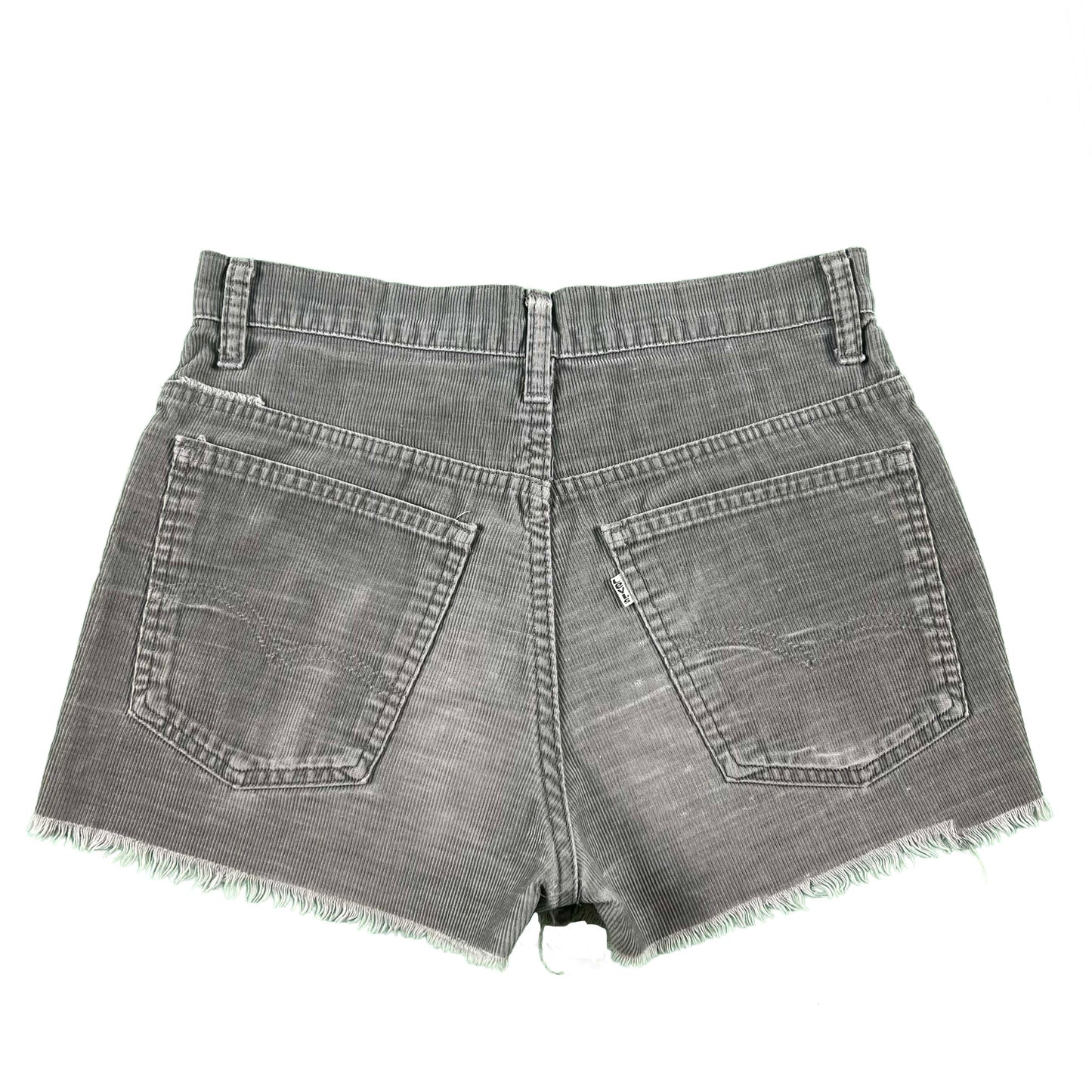 70s Levi's 517 Cut Off Corduroy Booty Shorts- 29x1.5