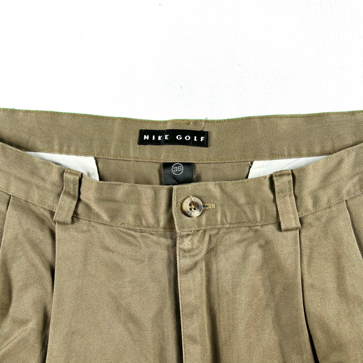 90s/00s Nike Golf Pleated Shorts- 36x7