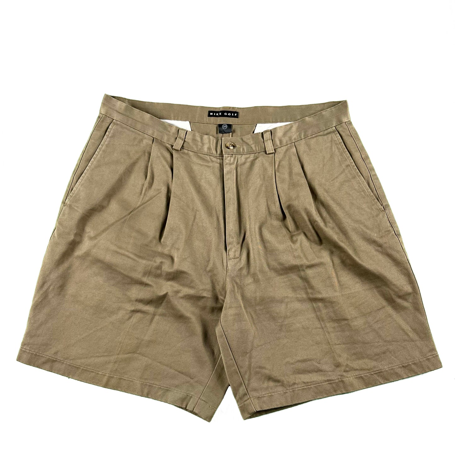 90s/00s Nike Golf Pleated Shorts- 36x7