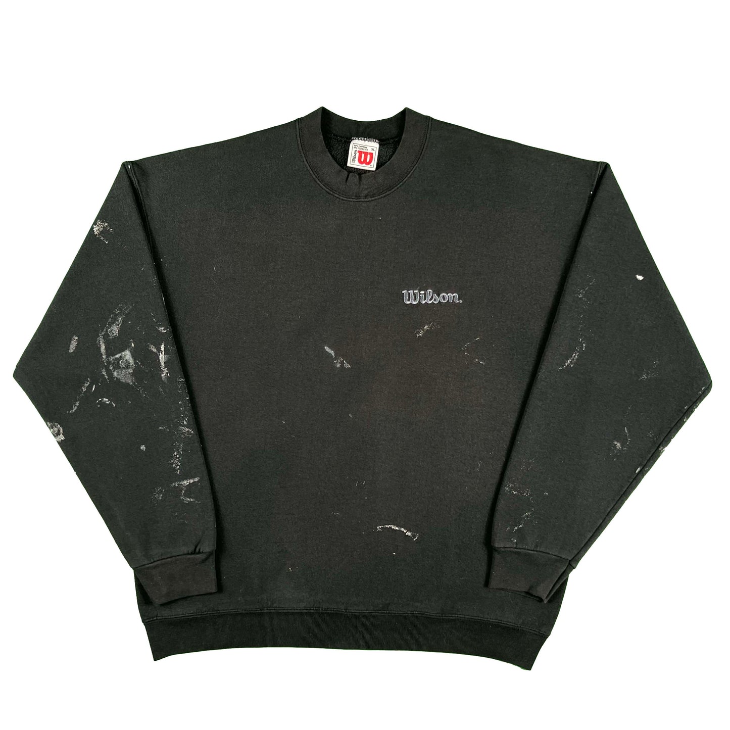 90s Wilsons Black Painter's Sweatshirt- XL