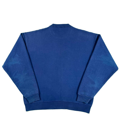 90s Super Heavyweight Blank Blue Sweatshirts- SELECT SWEAT