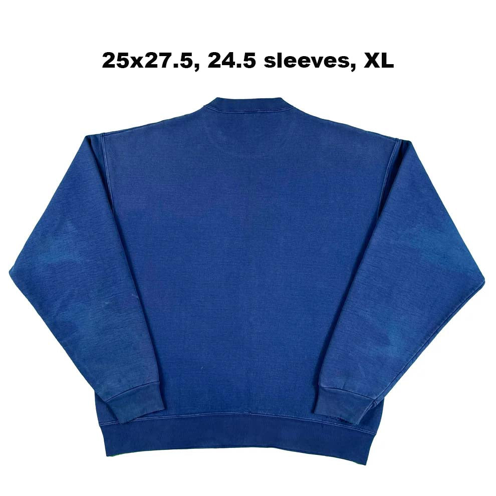 Vintage Blank Blue Sweatshirts- SELECT SWEAT