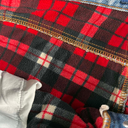 90s J.Crew Flannel Lined Denim- 33x31