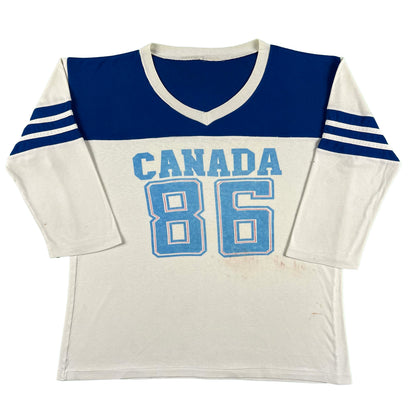 70s Canada Hockey Jersey Tee- L