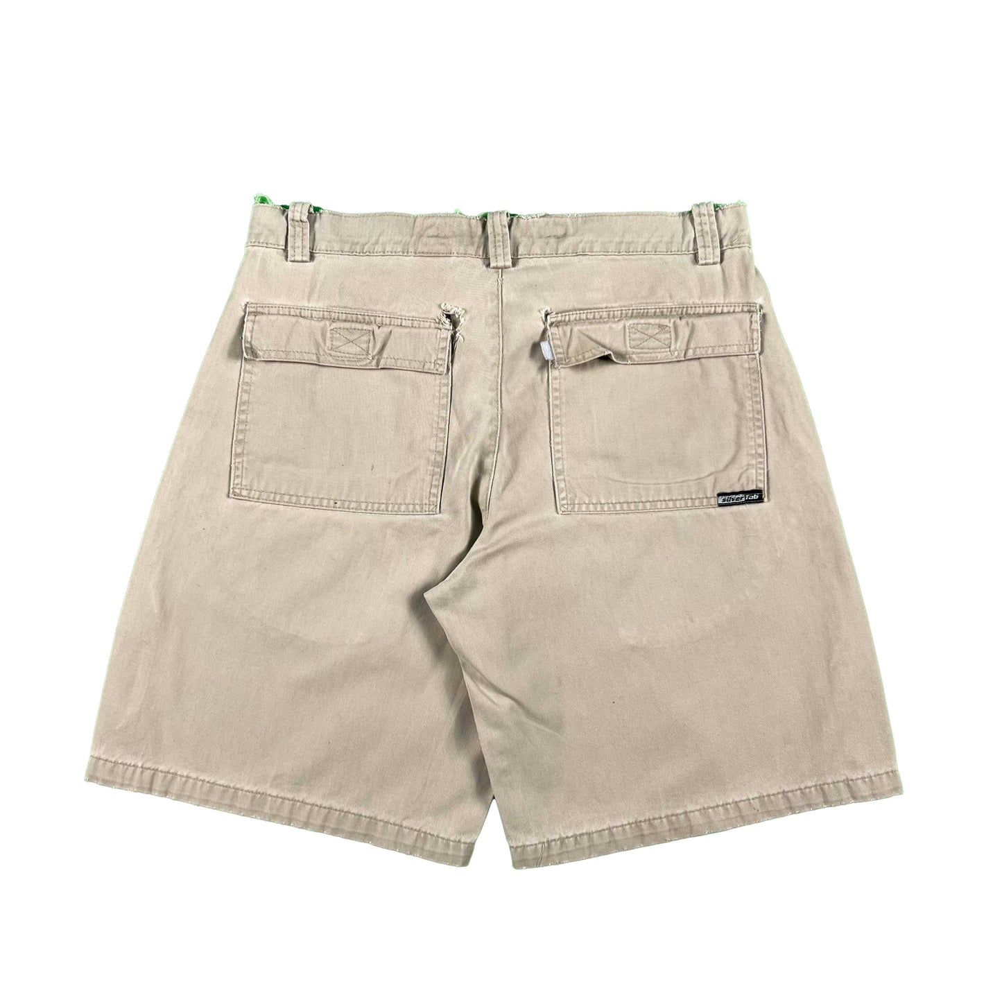 90s Levi's Silvertab Baggy Khaki Shorts- 32x9.5