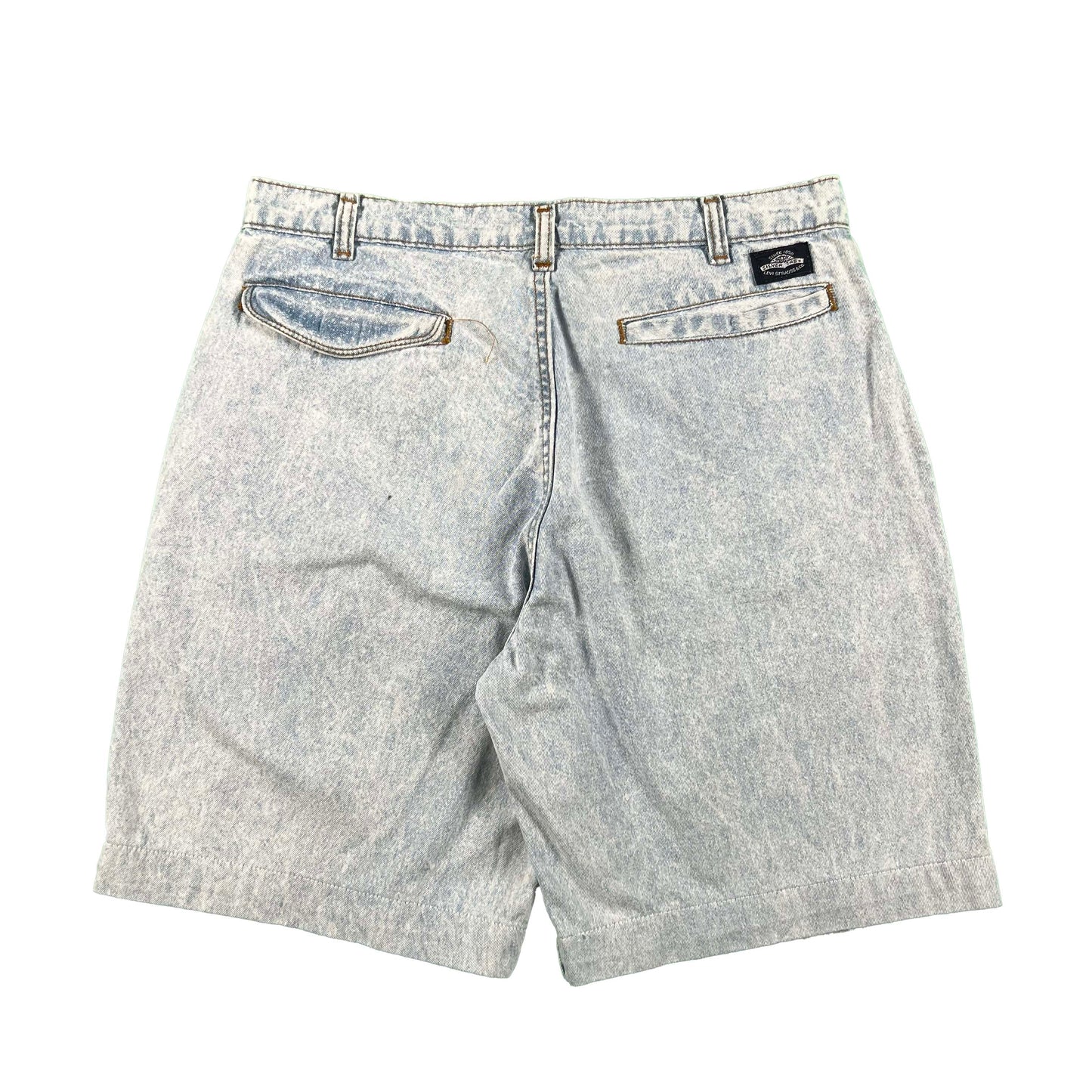 90s Levi's Silvertab Pleated Denim Shorts- 31x8.5