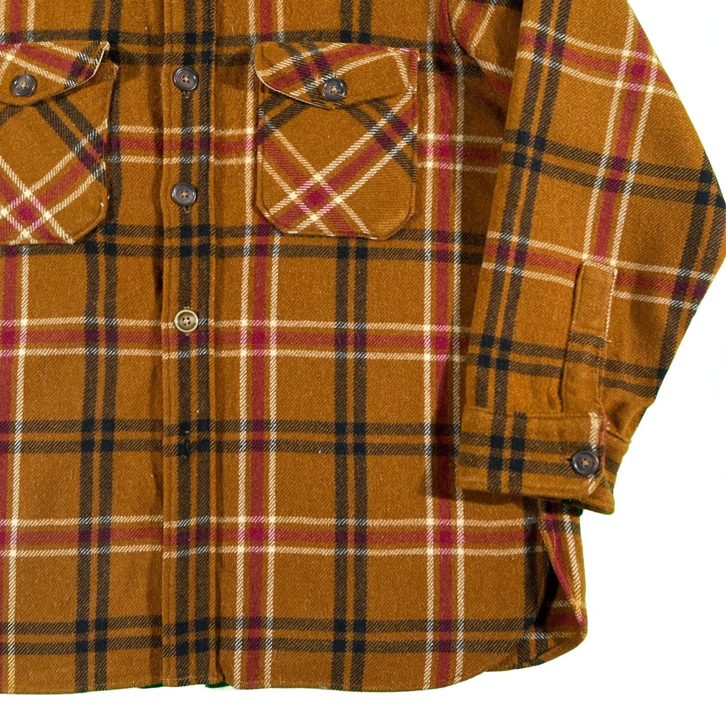 60s Woolrich Heavy Flannel- L