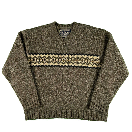 00s Abercrombie & Fitch Wool Sweater- XL
