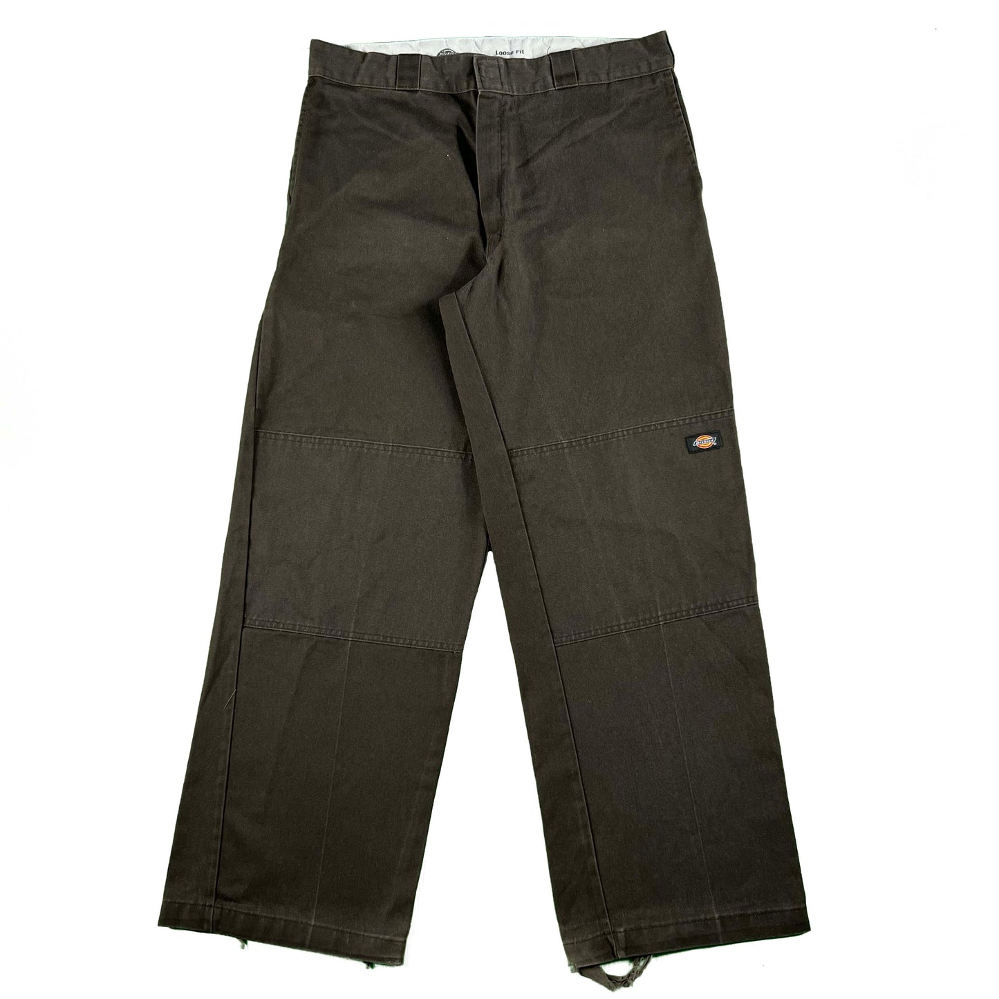 Perfectly Worn Dickies Brown Double Knees- 36x30