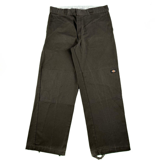 Perfectly Worn Dickies Brown Double Knees- 36x30