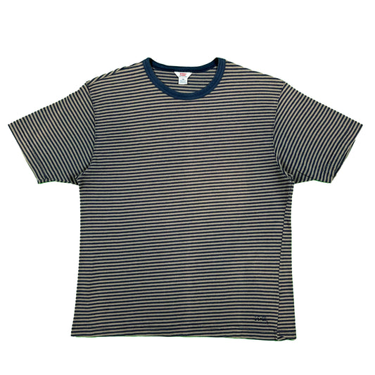 90s Levi's Dry Goods Striped Tee- XL