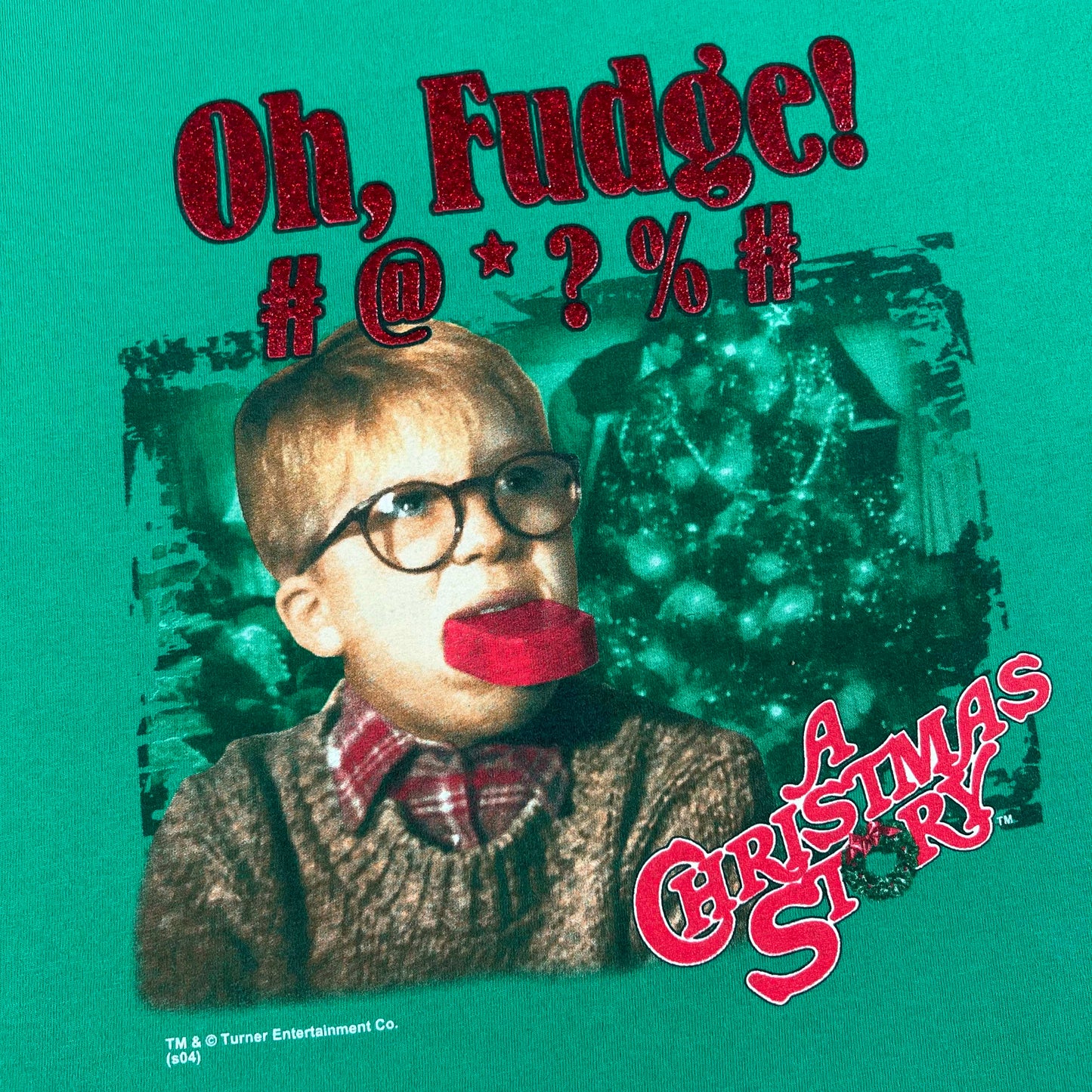 00s Oh Fudge 'A Christmas Story' Tee- L