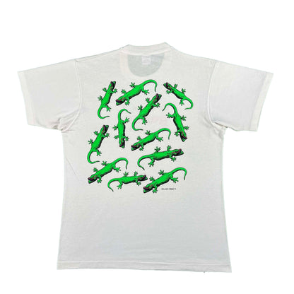 90s 'Is There a Gecko on my Back?' Tee- L